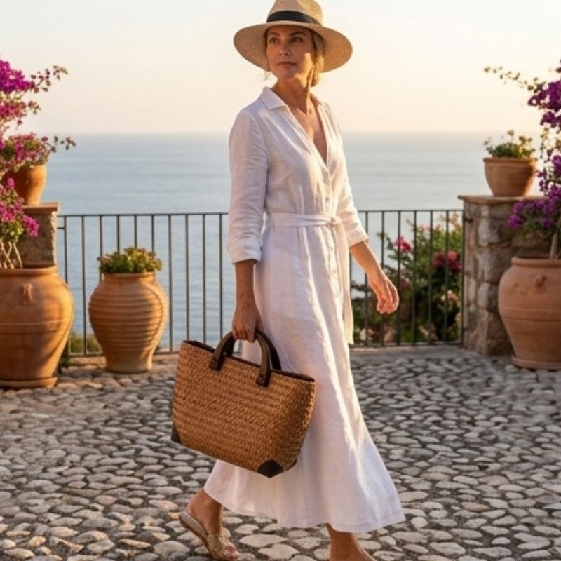 Bolsa Praia de Palha Capri