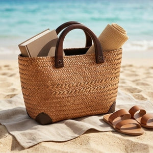 bolsa de palha artesanal alta qualidade