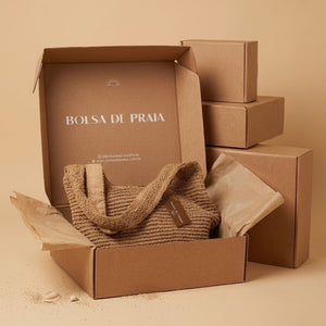 Bolsa de Palha Rattan