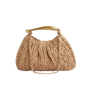 bolsa de palha chique
