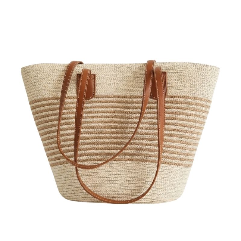 bolsa de palha chique