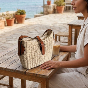 bolsa de palha pequena