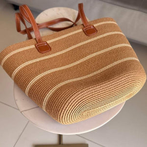 bolsa de palha chique