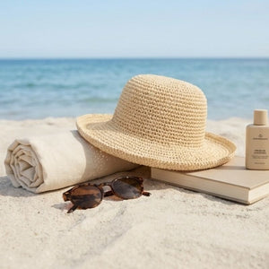 chapeu de croche modelo bucket