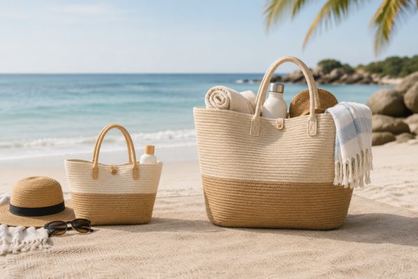 Bolsa de Praia Pequena ou Grande Qual Escolher para Cada Ocasião