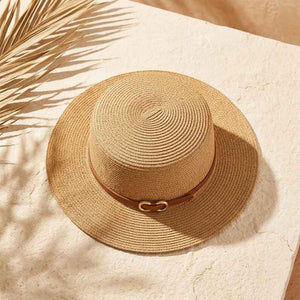 chapeu de praia de palha feminino