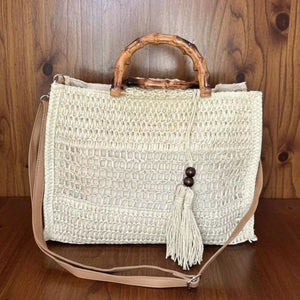 Bolsa Palha Praia Artesanal