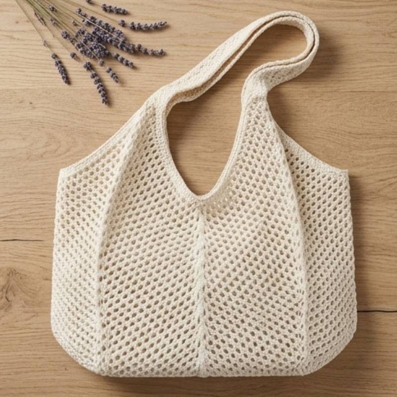 bolsa de crochê classica