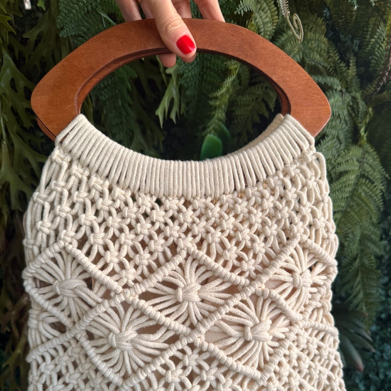 Bolsa Praia Crochê 