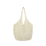Bolsa de Praia Crochê Bege