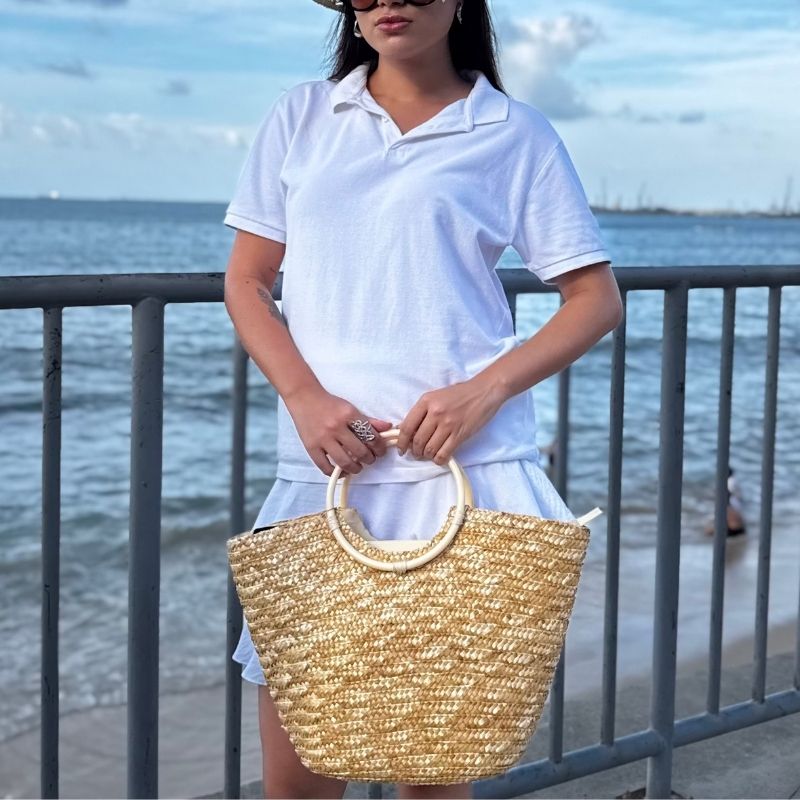 bolsa de praia luxo grande