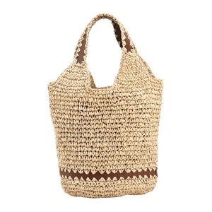 bolsa de palha de praia