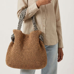 bolsa de palha feminina luxo