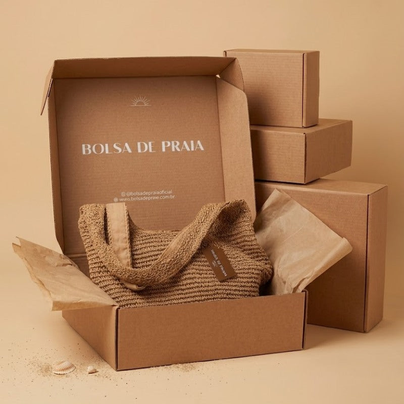 Bolsa de Palha Rattan 