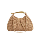 bolsa de palha chique