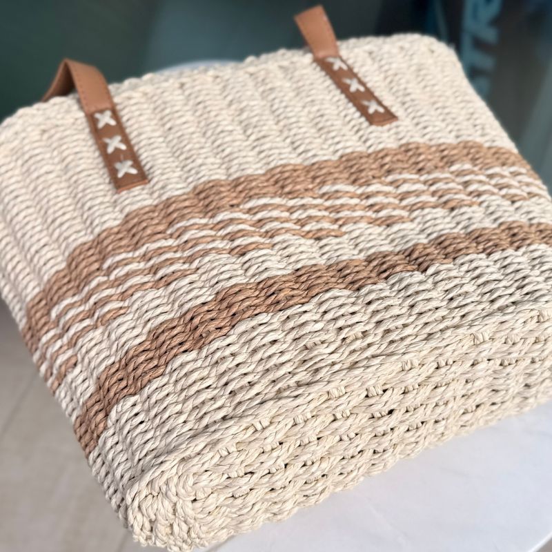 Bolsa de Palha Praia Detalhes 