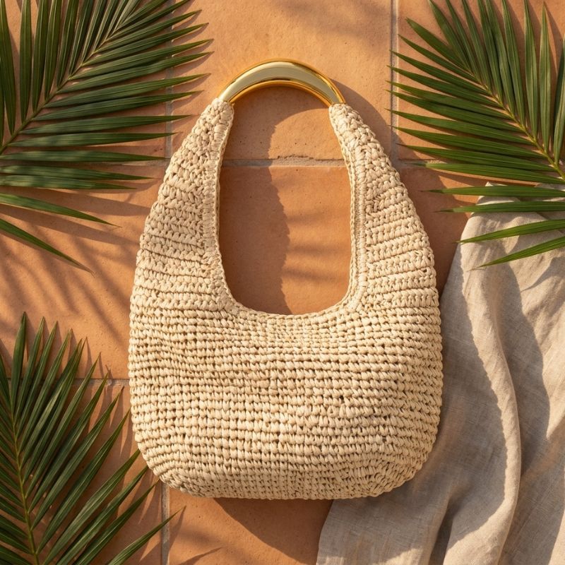 bolsa de palha chique attan