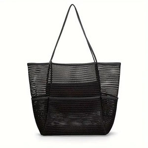 Bolsa de Praia Santorini – Espaçosa Preto