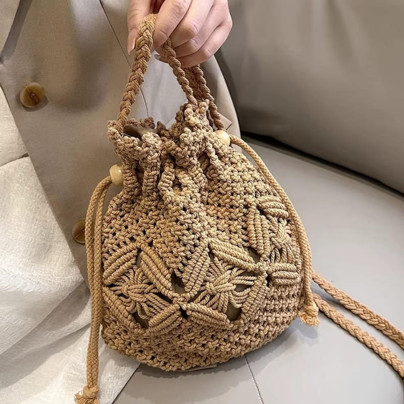 Bolsa de Crochê Artesanal 