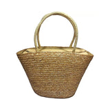 Bolsa de Palha Estruturada Melina - Grande e Sofisticada