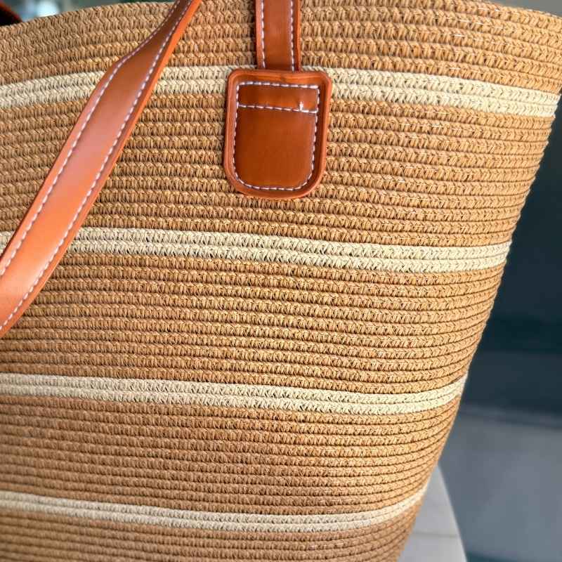 bolsa de palha feminina