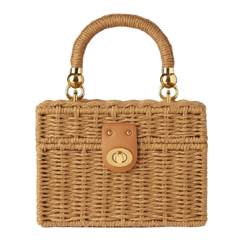 Bolsa de Praia Chique Trançada Serena