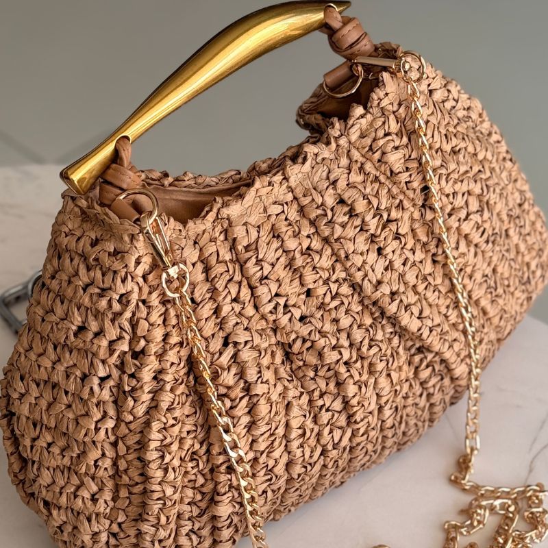 Bolsa de Praia Chique Trançada