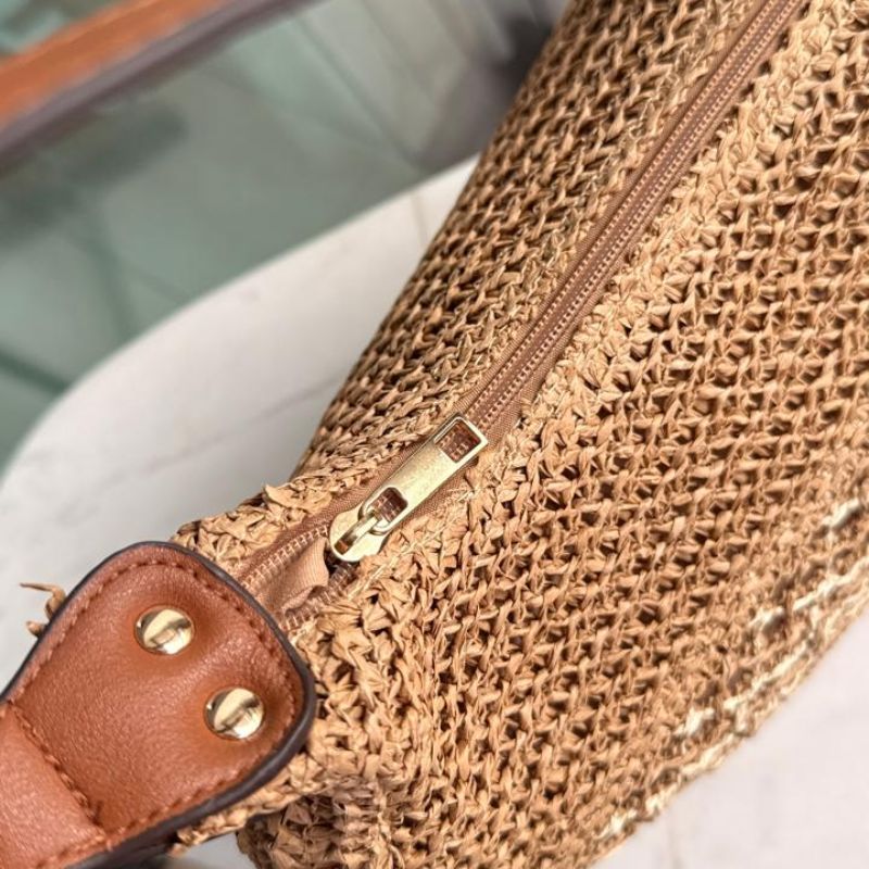 Zíper Reforçado da Bolsa Palha Marelle 