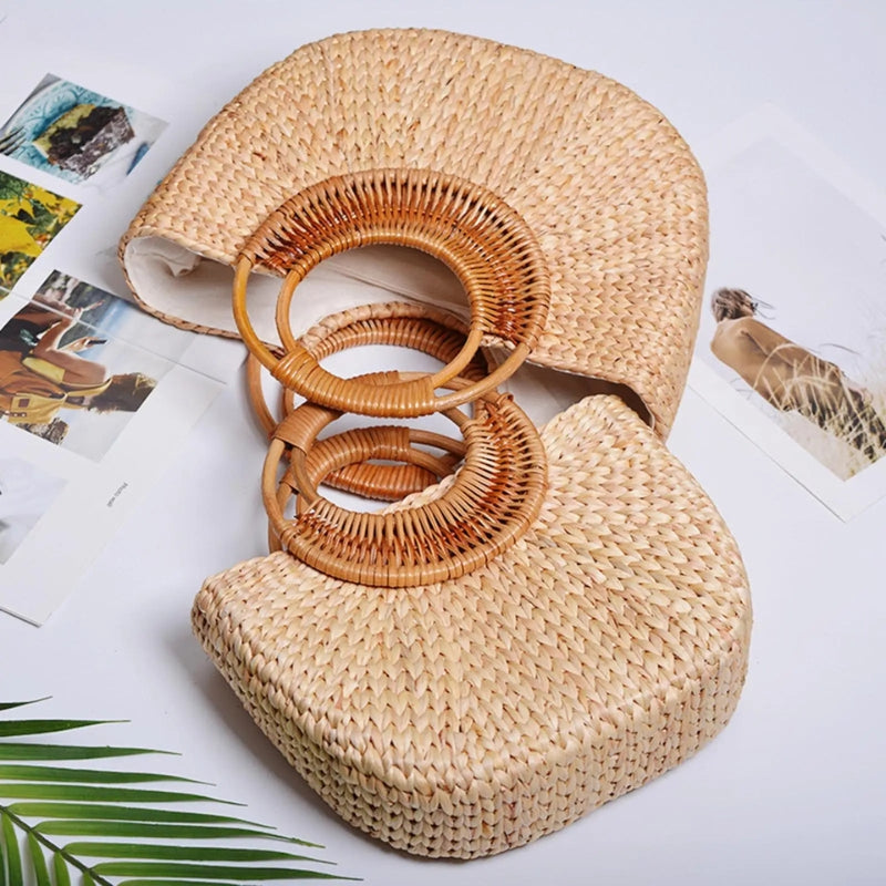 Bolsa de Praia Estilo Boêmia Vintage