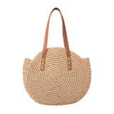 Bolsa de Praia de Palha Venti Cáqui