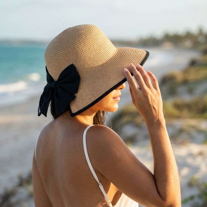 chapeu panama feminino