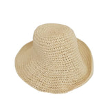 Chapéu de Praia em Palha Minimalista