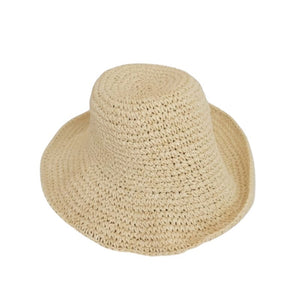 Chapéu de Praia em Palha Minimalista