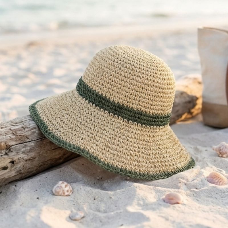 chapeu de praia modelo bucket