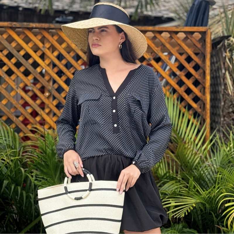 chapeu de praia de palha feminino