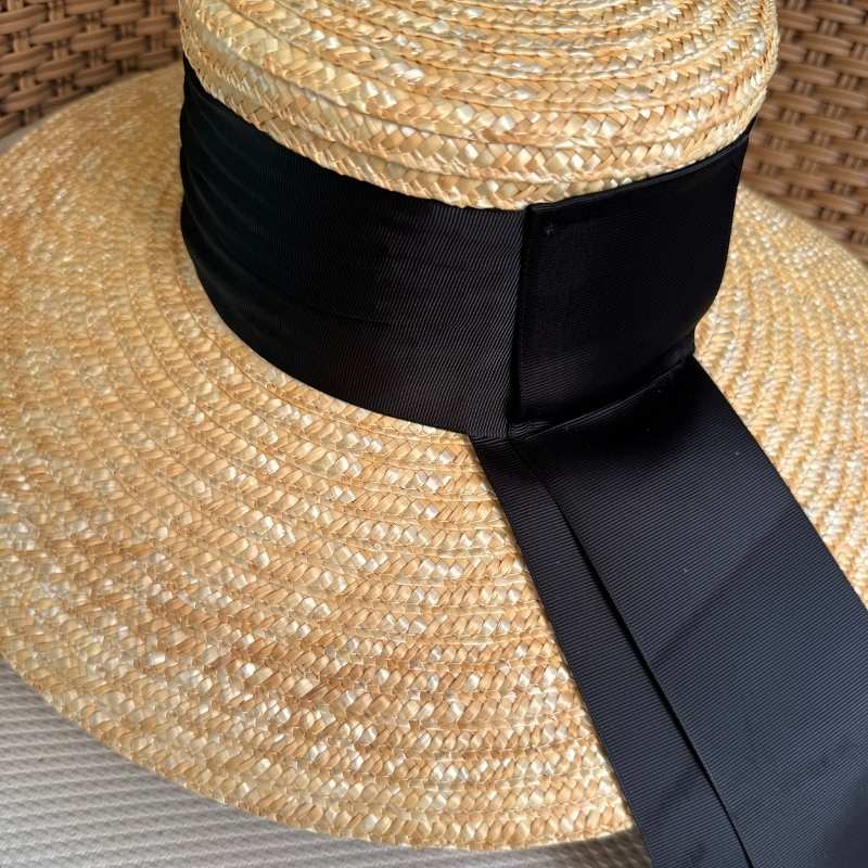 chapeu de palha dourada