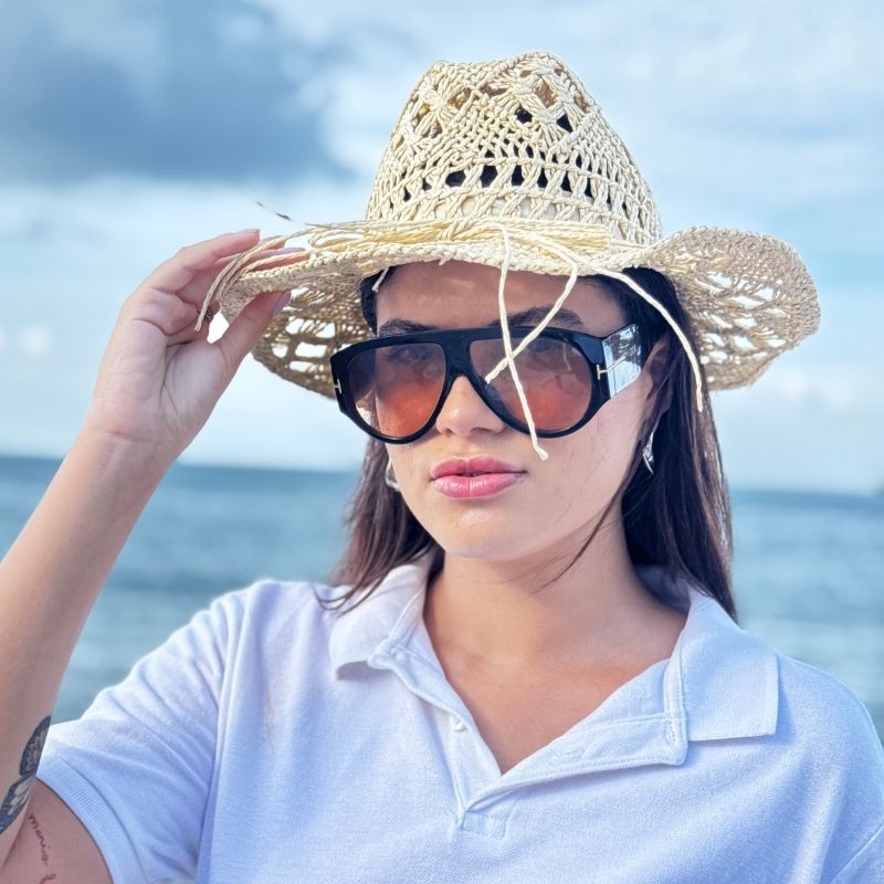 chapeu cowboy virginia bege