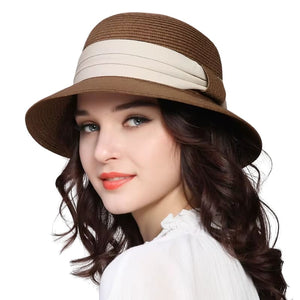 Chapéu de Praia Marseille - Moda Verão Cáqui