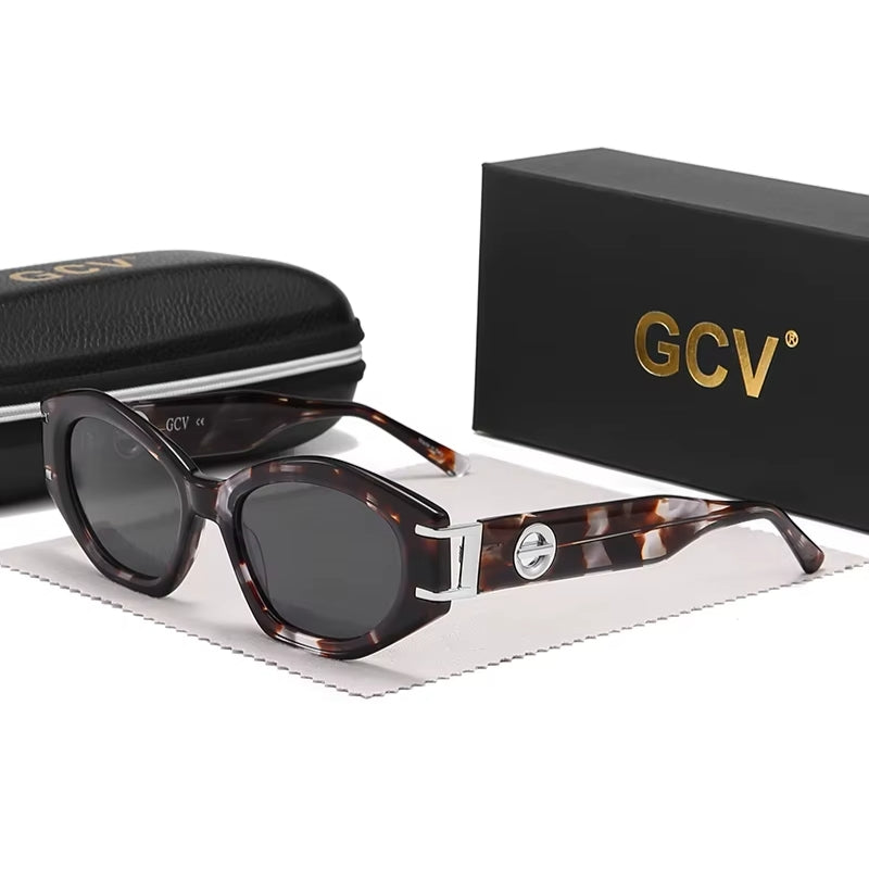 Óculos Feminino de Sol Azure Chic – Elegância com Proteção UV