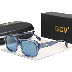 Óculos de Sol Feminino Azul - Estilo Elegante Noire