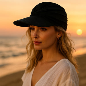 Viseira Feminina Preta