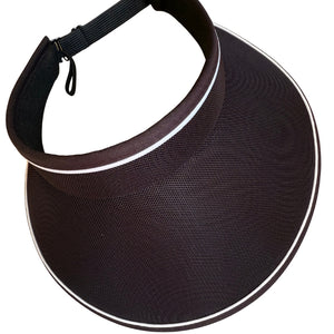 Aba larga, cor preta.