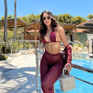 bolsa de palha chic com corrente