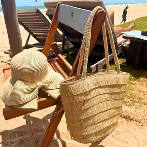 chapeu de palha de praia