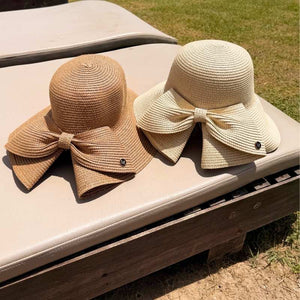 chapeu de praia com laco
