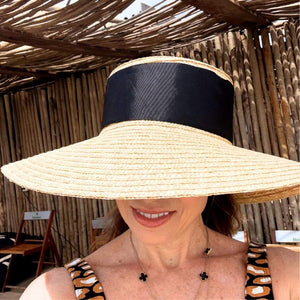 chapeu de palha chic aba larga